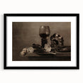 Dark Academia Wall Art – Still Life with Goblet and Lemon Peel