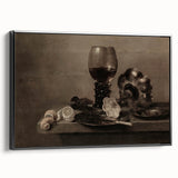 Dark Academia Wall Art – Still Life with Goblet and Lemon Peel