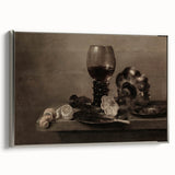 Dark Academia Wall Art – Still Life with Goblet and Lemon Peel