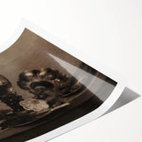 Dark Academia Wall Art – Still Life with Goblet and Lemon Peel