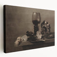 Dark Academia Wall Art – Still Life with Goblet and Lemon Peel