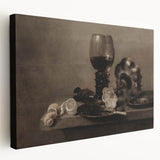 Dark Academia Wall Art – Still Life with Goblet and Lemon Peel