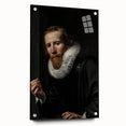Dark Academia Wall Art: Portrait of Gentleman in Black, Gothic Print