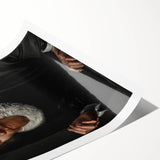 Dark Academia Wall Art: Portrait of Gentleman in Black, Gothic Print