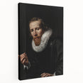 Dark Academia Wall Art: Portrait of Gentleman in Black, Gothic Print