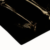 Dark Academia Wall Art: Skeleton Family in Shadows, Gothic Print