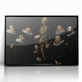 Dark Academia Wall Art – Anatomical Study with Scholars in Gothic Style