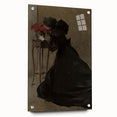 Dark Academia Gothic Wall Art | Vintage Print of Shadowy Figure