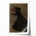 Dark Academia Gothic Wall Art | Vintage Print of Shadowy Figure