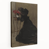 Dark Academia Gothic Wall Art | Vintage Print of Shadowy Figure