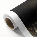 Dark Academia Wall Art – Still Life with Books, Helmet, and Jug