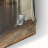 Dark Academia Wall Art - Vintage Gothic Scene of Woman in Quiet Reflection