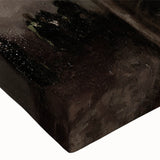 Dark Academia Wall Art – Rustic Interior with Shadowy Kitchen Scene