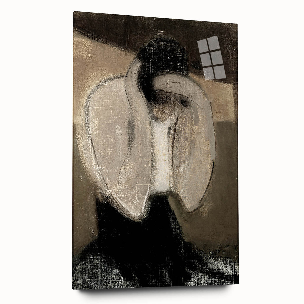 Dark Academia Wall Art - Shadowy Art Piece for Moody Aesthetic Decor