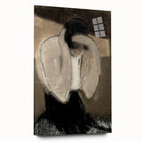 Dark Academia Wall Art - Shadowy Art Piece for Moody Aesthetic Decor