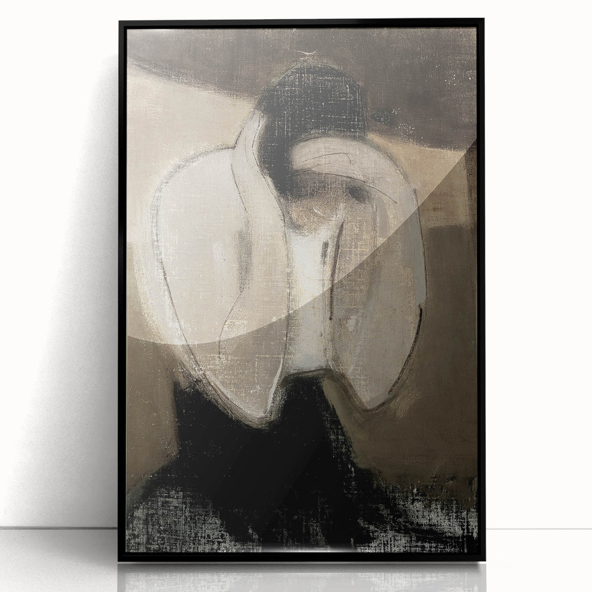 Dark Academia Wall Art - Shadowy Art Piece for Moody Aesthetic Decor