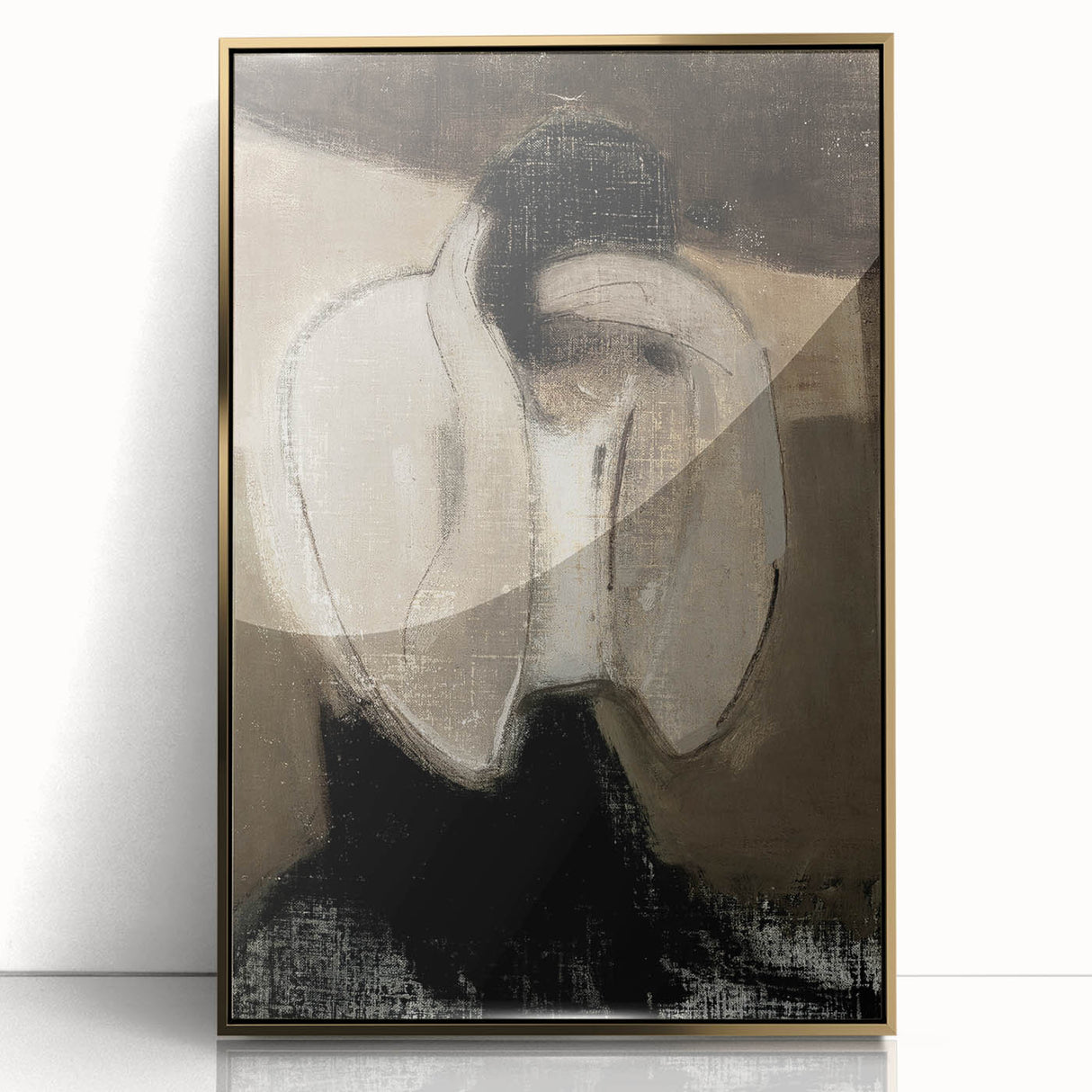 Dark Academia Wall Art - Shadowy Art Piece for Moody Aesthetic Decor