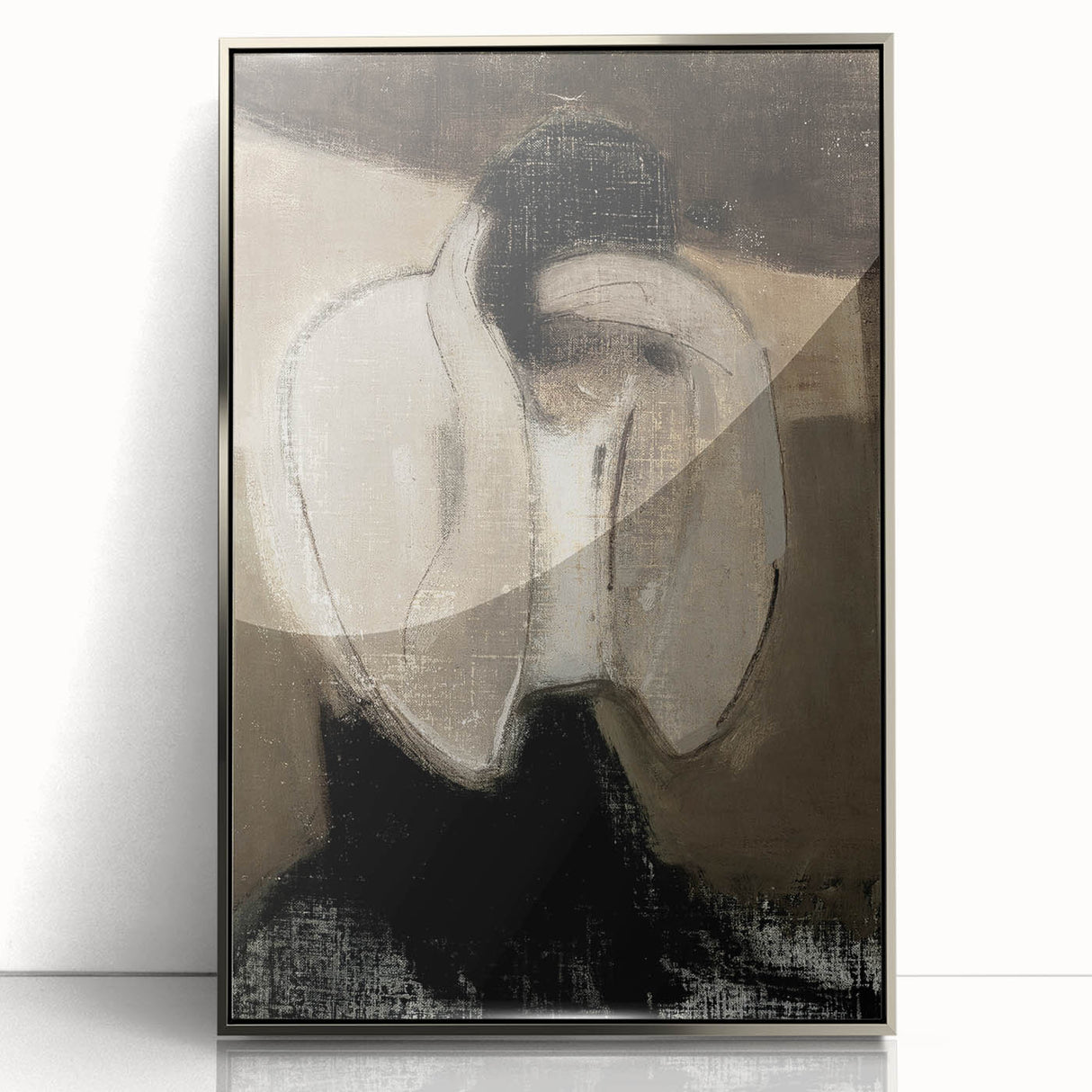 Dark Academia Wall Art - Shadowy Art Piece for Moody Aesthetic Decor