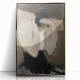 Dark Academia Wall Art - Shadowy Art Piece for Moody Aesthetic Decor