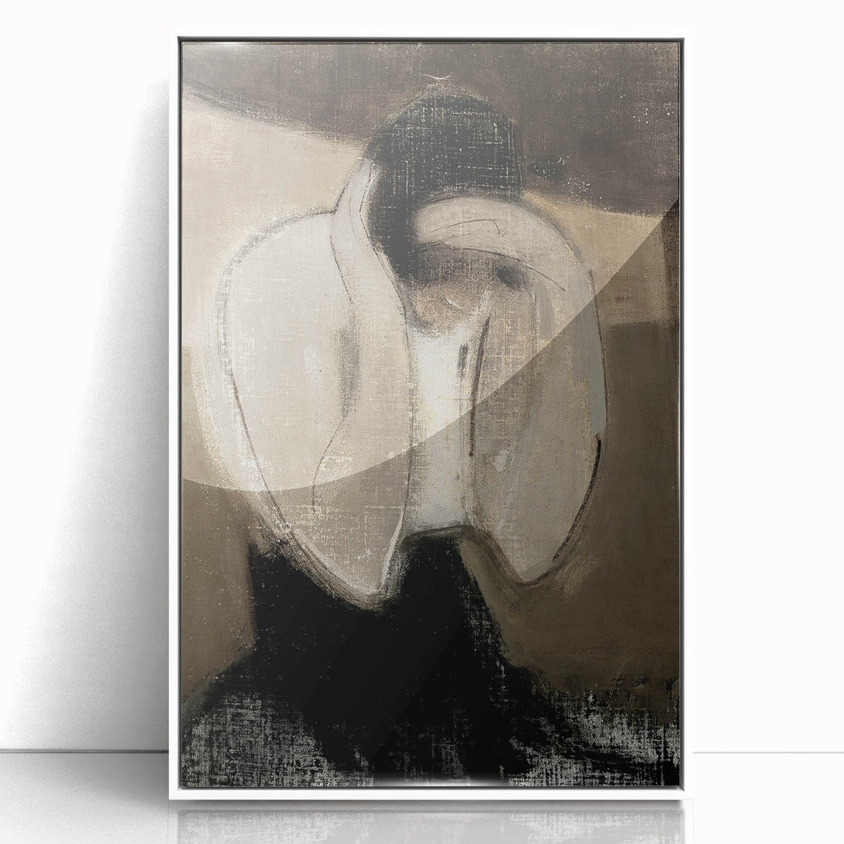 Dark Academia Wall Art - Shadowy Art Piece for Moody Aesthetic Decor