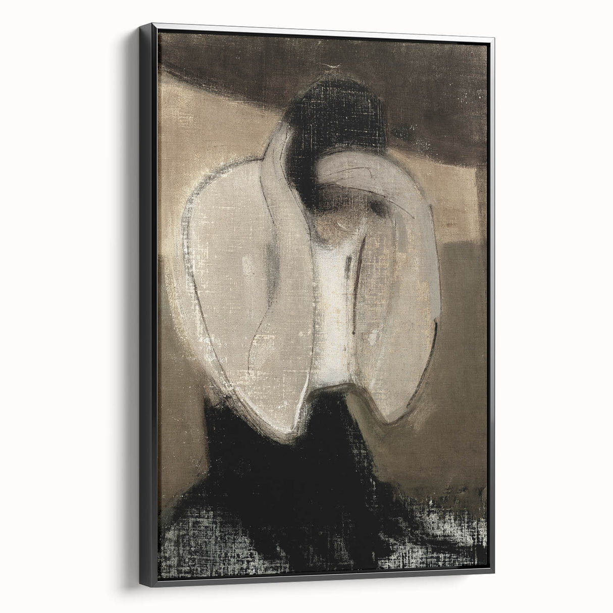 Dark Academia Wall Art - Shadowy Art Piece for Moody Aesthetic Decor