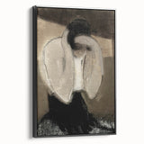 Dark Academia Wall Art - Shadowy Art Piece for Moody Aesthetic Decor