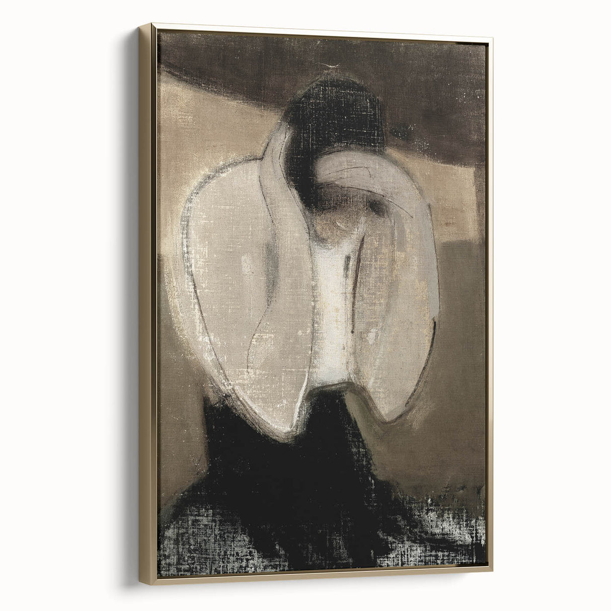 Dark Academia Wall Art - Shadowy Art Piece for Moody Aesthetic Decor