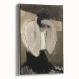Dark Academia Wall Art - Shadowy Art Piece for Moody Aesthetic Decor