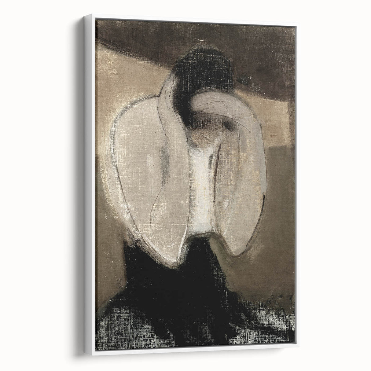 Dark Academia Wall Art - Shadowy Art Piece for Moody Aesthetic Decor
