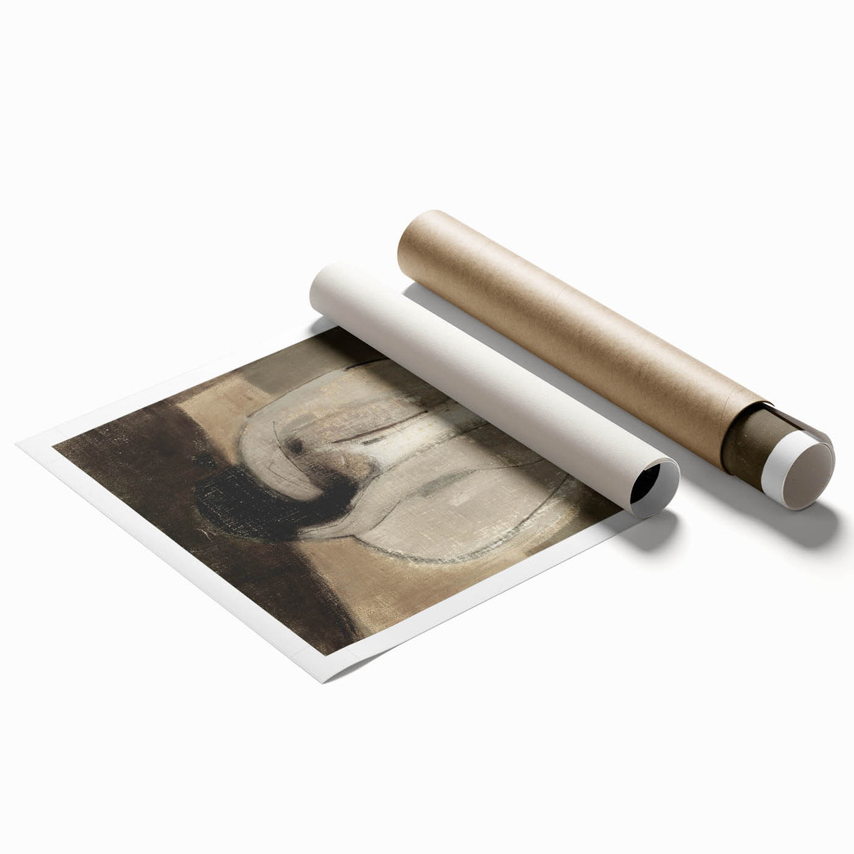 Dark Academia Wall Art - Shadowy Art Piece for Moody Aesthetic Decor