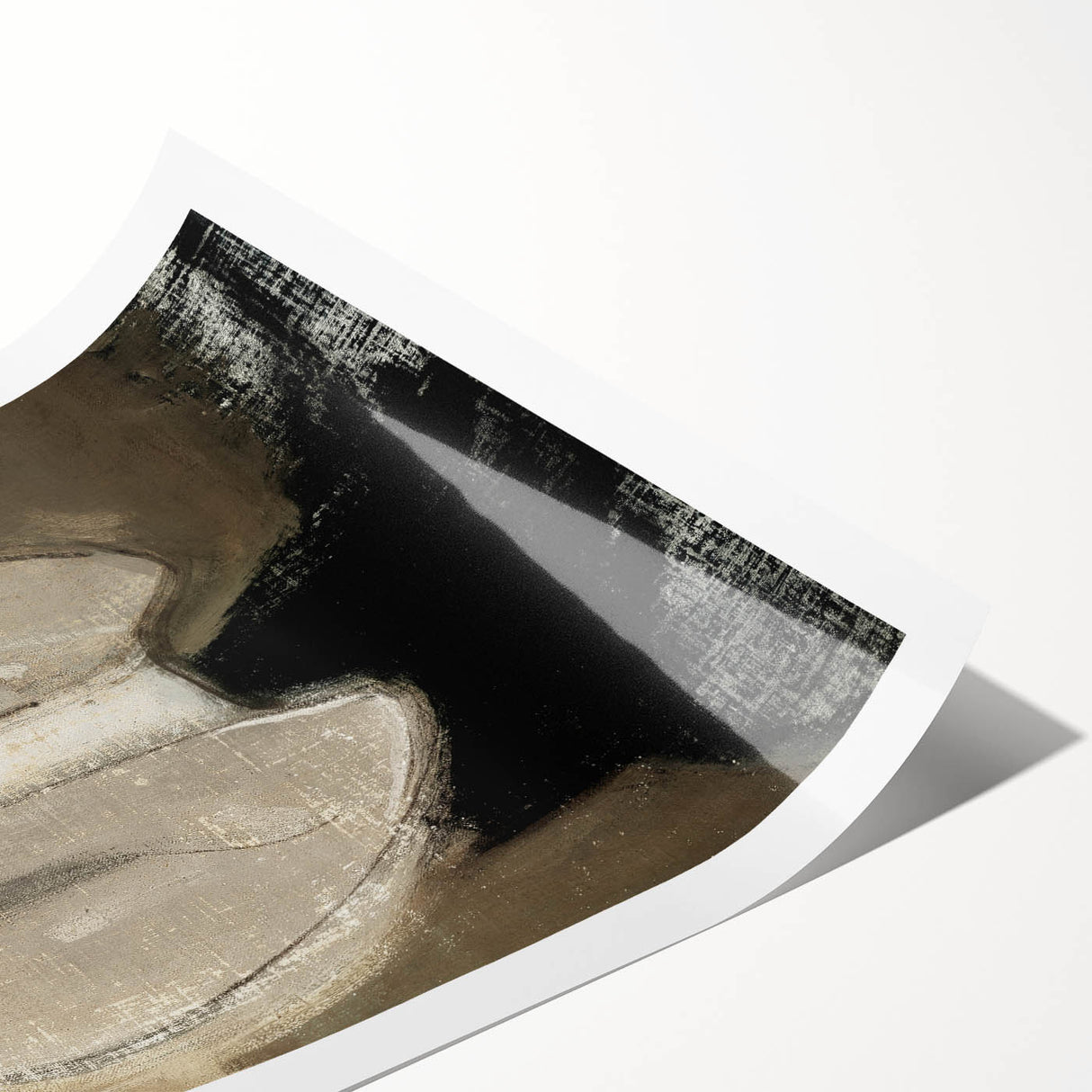 Dark Academia Wall Art - Shadowy Art Piece for Moody Aesthetic Decor