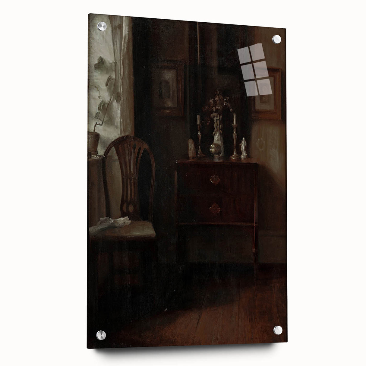 Moody Aesthetic Decor - Dark Academia Shadowy Art for Home or Study