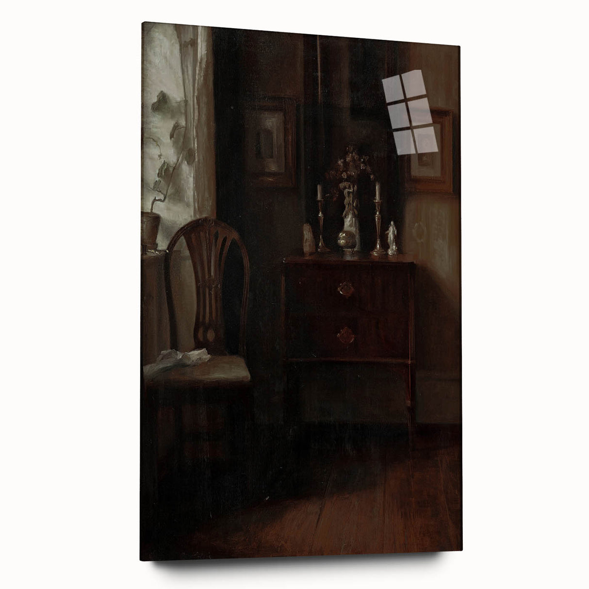 Moody Aesthetic Decor - Dark Academia Shadowy Art for Home or Study
