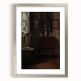 Moody Aesthetic Decor - Dark Academia Shadowy Art for Home or Study