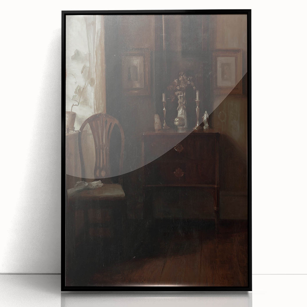Moody Aesthetic Decor - Dark Academia Shadowy Art for Home or Study