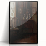 Moody Aesthetic Decor - Dark Academia Shadowy Art for Home or Study