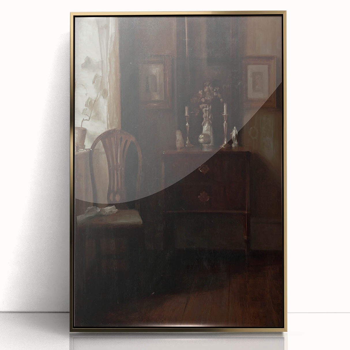 Moody Aesthetic Decor - Dark Academia Shadowy Art for Home or Study