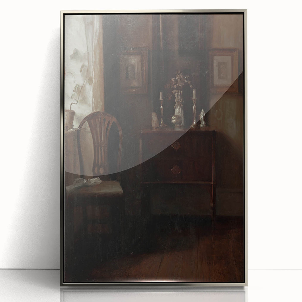 Moody Aesthetic Decor - Dark Academia Shadowy Art for Home or Study