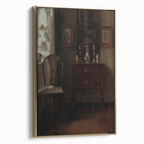 Moody Aesthetic Decor - Dark Academia Shadowy Art for Home or Study