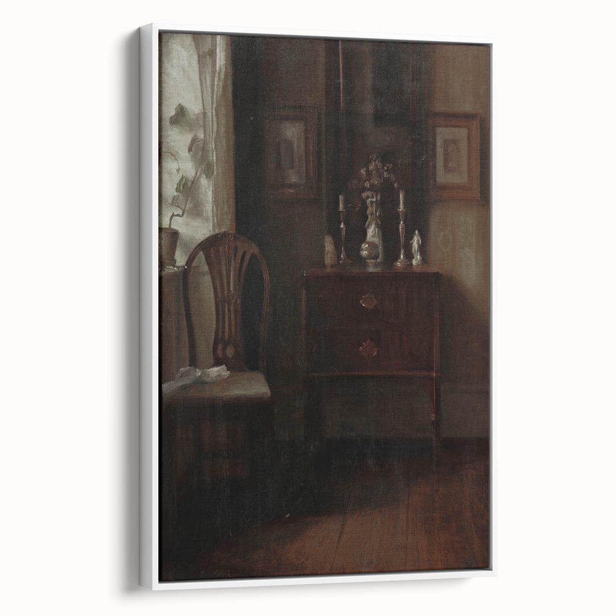 Moody Aesthetic Decor - Dark Academia Shadowy Art for Home or Study