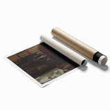 Moody Aesthetic Decor - Dark Academia Shadowy Art for Home or Study
