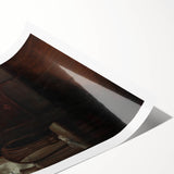 Moody Aesthetic Decor - Dark Academia Shadowy Art for Home or Study