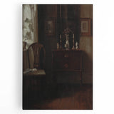 Moody Aesthetic Decor - Dark Academia Shadowy Art for Home or Study