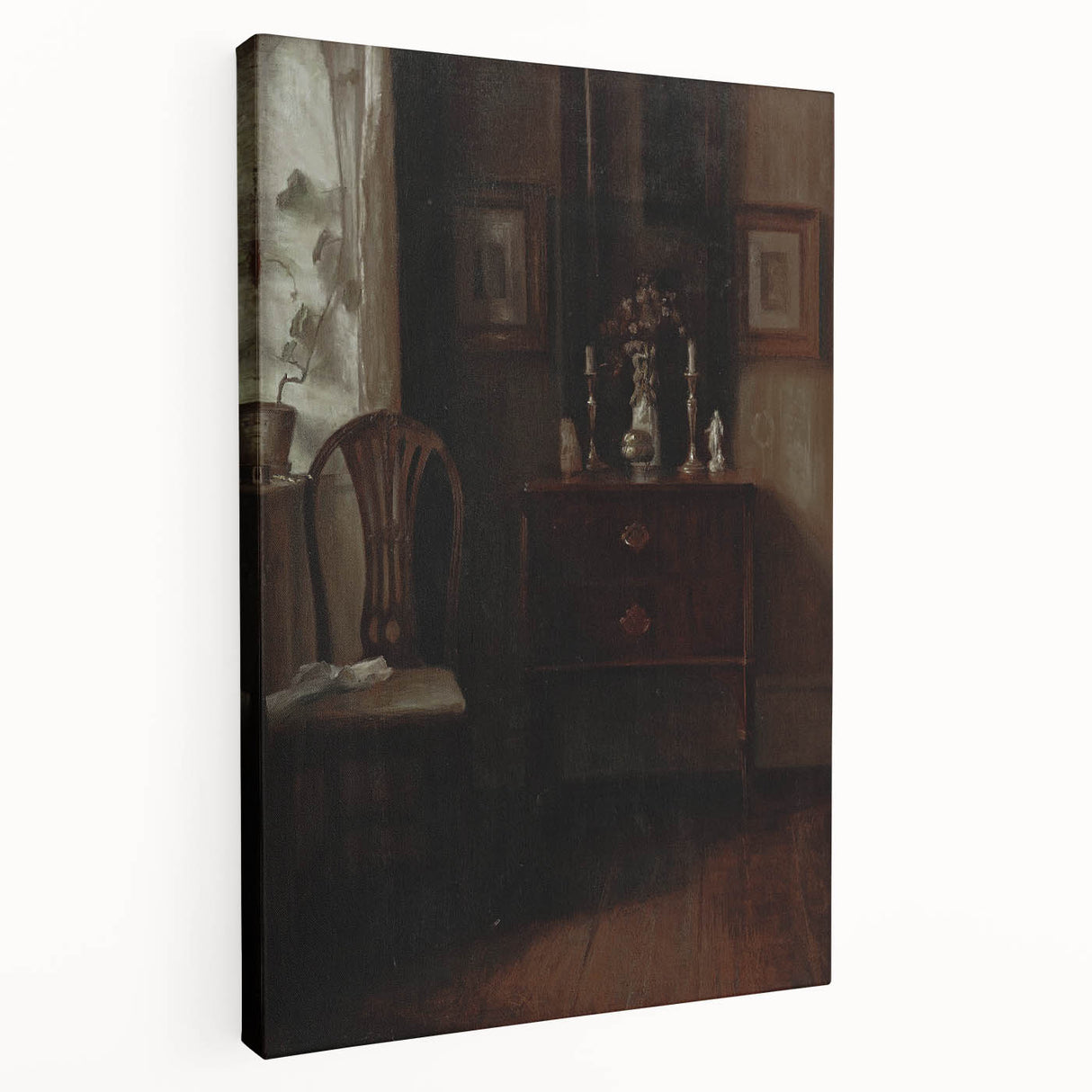 Moody Aesthetic Decor - Dark Academia Shadowy Art for Home or Study