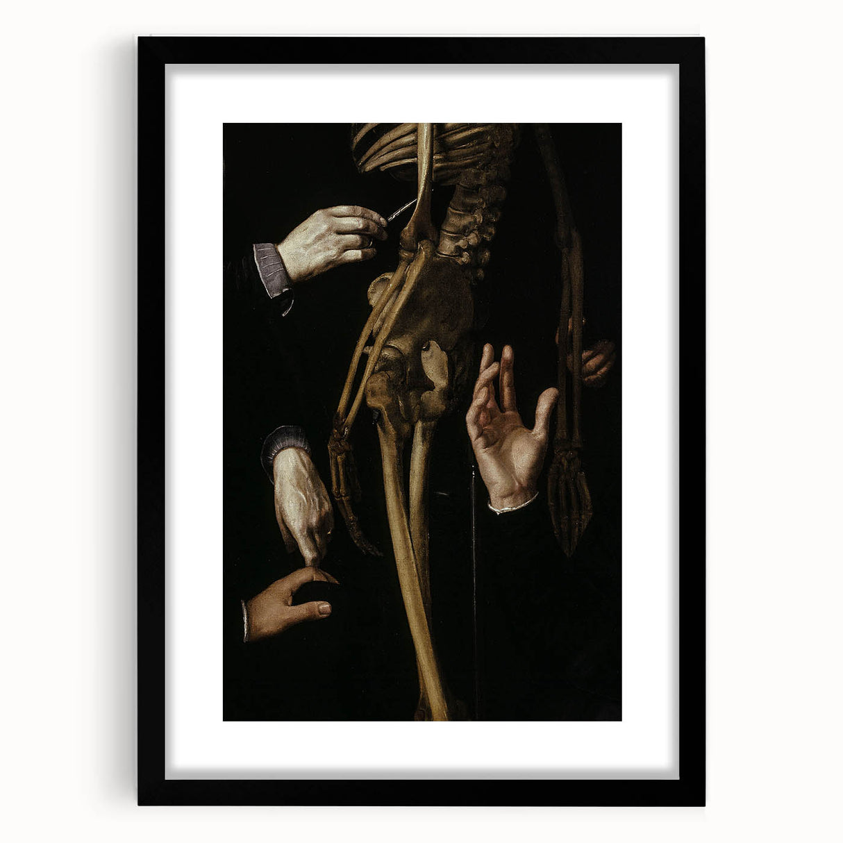 Dark Academia Wall Art - Gothic Anatomical Study for Moody Decor