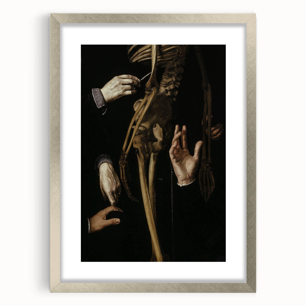 Dark Academia Wall Art - Gothic Anatomical Study for Moody Decor