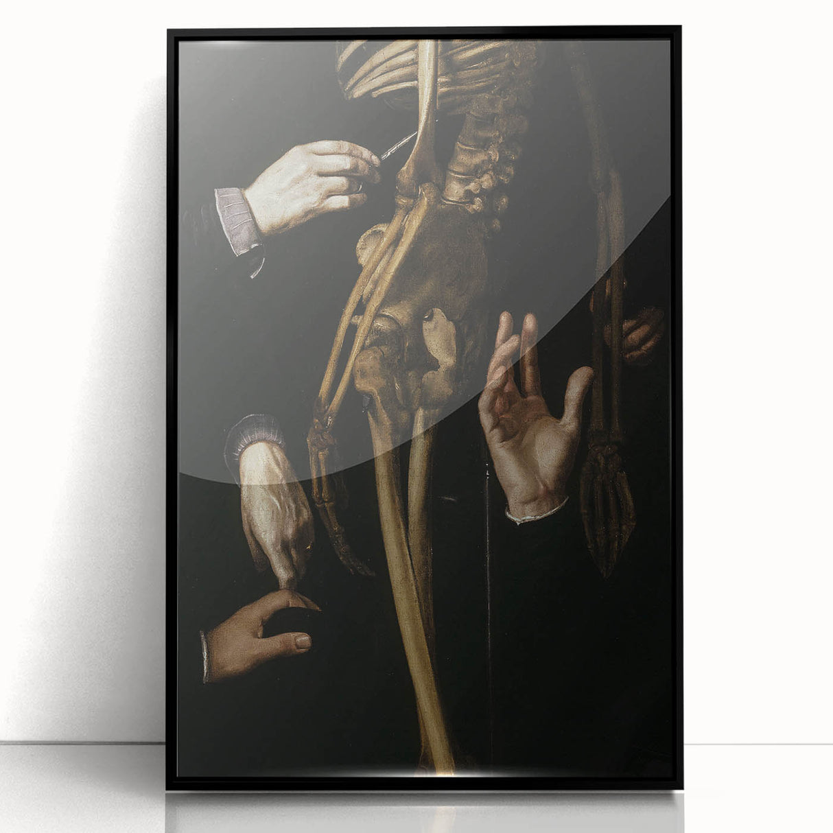 Dark Academia Wall Art - Gothic Anatomical Study for Moody Decor