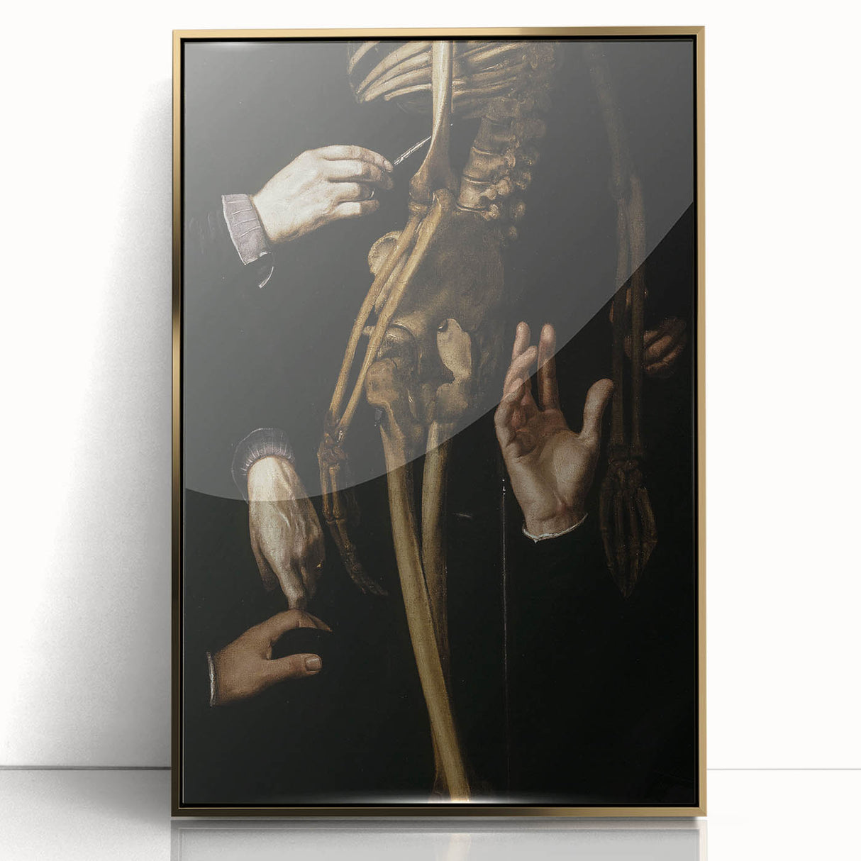 Dark Academia Wall Art - Gothic Anatomical Study for Moody Decor