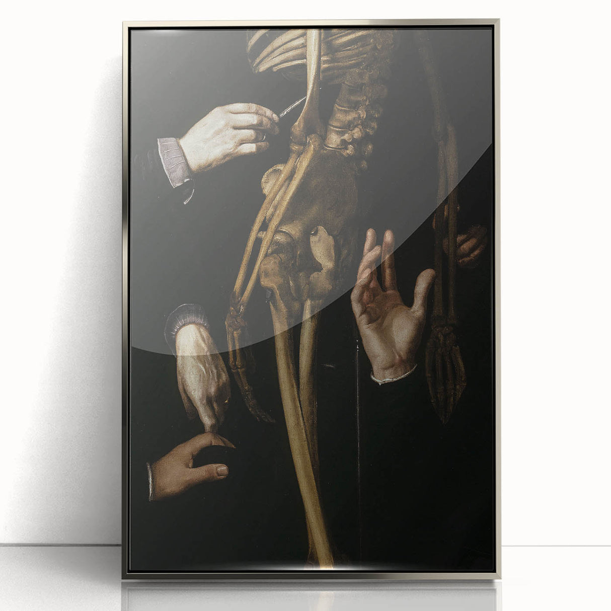 Dark Academia Wall Art - Gothic Anatomical Study for Moody Decor