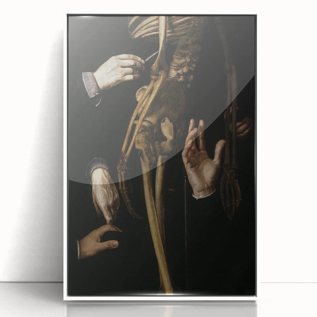 Dark Academia Wall Art - Gothic Anatomical Study for Moody Decor